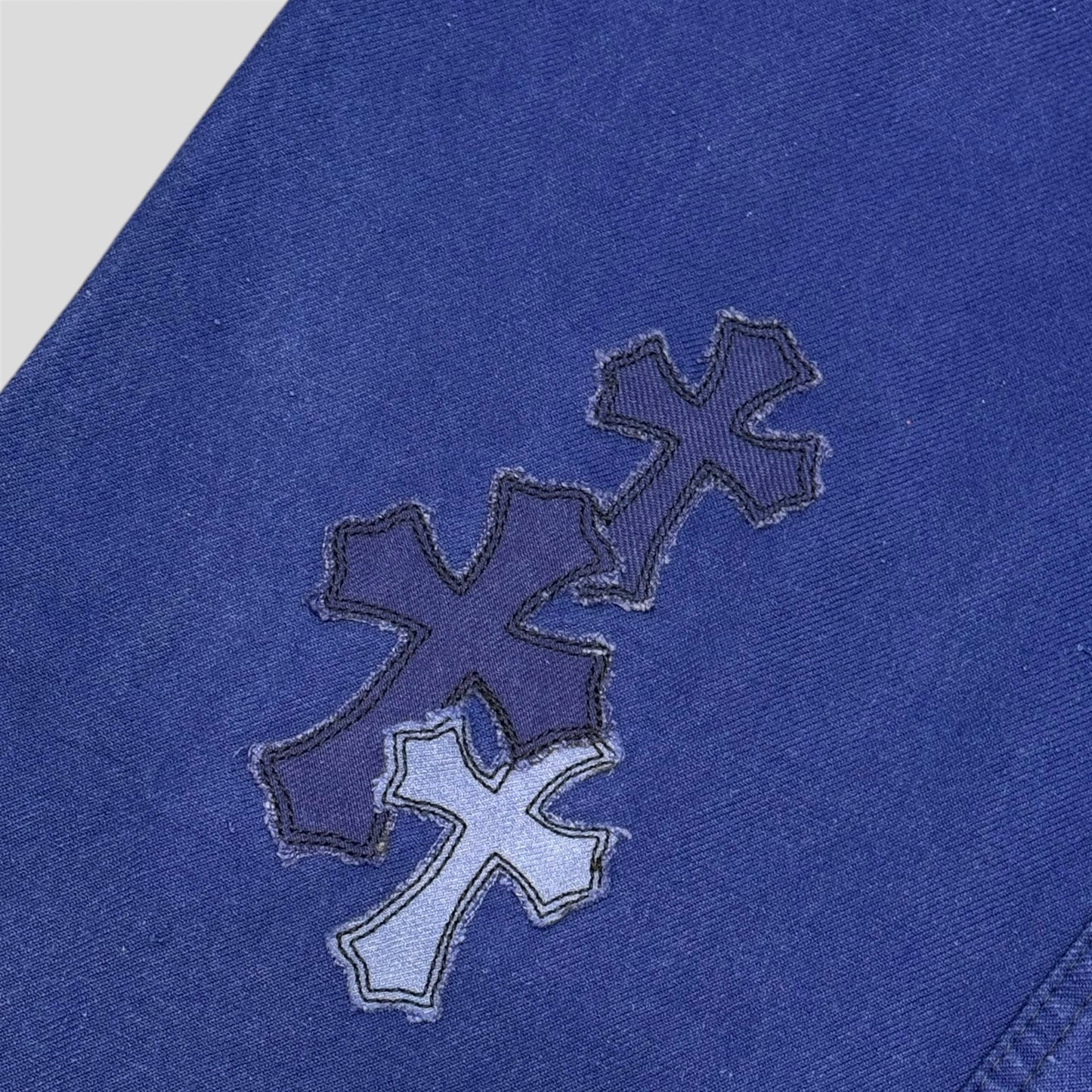 Chrome Hearts French Work Pants in Blue