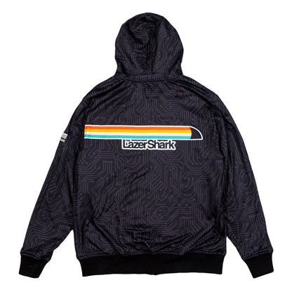 Lazer Shark Circuit Reversible Hoodie