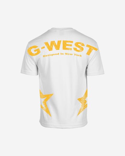 G West Mens Arch Logo Oversized Tee